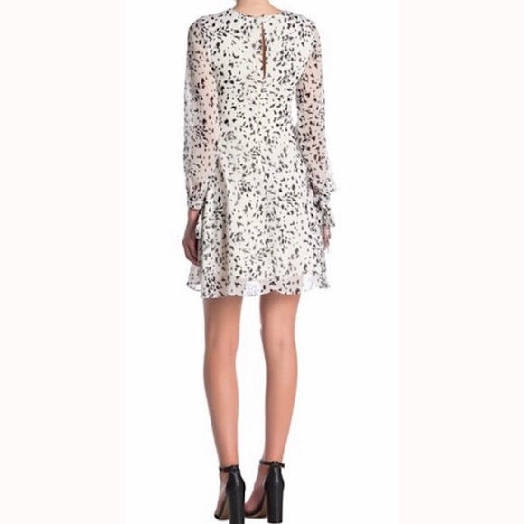 🛑 SOLD🛑SOLD🛑SOLD🛑SOLD🛑SOLD🛑SOLD🛑    Sam Edelman white black ruffle  dress - Picture 8 of 16